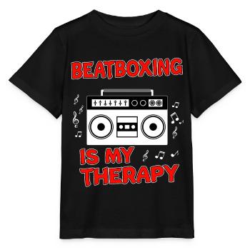 Beatbox - Stanley/Stella Kinder T-Shirt MINI CREATOR  - Schwarz - Vorne - Mikhail (115cm)