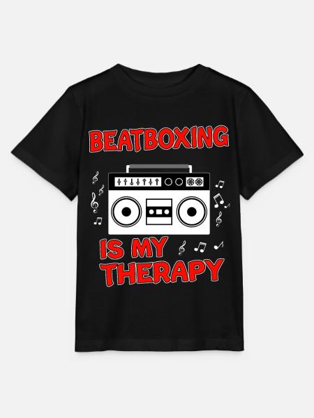 Beatbox - Stanley/Stella Kinder T-Shirt MINI CREATOR  - Schwarz