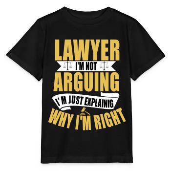Avocat - T-shirt bio MINI CREATOR Stanley/Stella Enfant - noir - Devant - Mikhail (115cm)