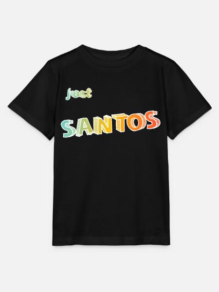 Santos Name - Stanley/Stella Kinder T-Shirt MINI CREATOR  - Schwarz