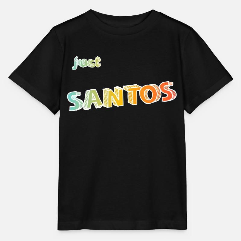 Santos Name - Stanley/Stella Kinder T-Shirt MINI CREATOR  - Schwarz