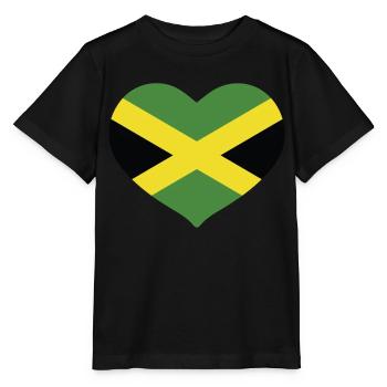 HEART JAMAICA - Stanley/Stella Kinder T-Shirt MINI CREATOR  - Schwarz - Vorne - Mikhail (115cm)