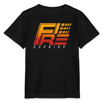 Feuer - Stanley/Stella Kinder T-Shirt MINI CREATOR  - Schwarz - Vorne - Mikhail (115cm)