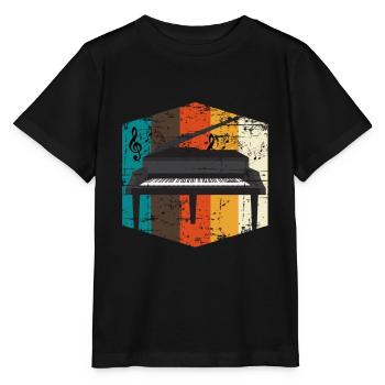 Klavier Pianist Komponist Geschenk Klavierspieler - Stanley/Stella Kinder T-Shirt MINI CREATOR  - Schwarz - Vorne - Mikhail (115cm)
