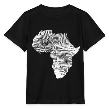 Africa Africa clothing Africa gift - Stanley/Stella MINI CREATOR Kids’ T-Shirt - black - Front - Mikhail (115cm)