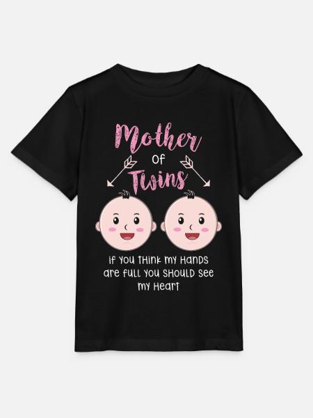 Zwillinge - Stanley/Stella Kinder T-Shirt MINI CREATOR - Schwarz