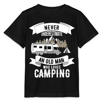 camper - Stanley/Stella MINI CREATOR Kids’ T-Shirt - black - Front - Mikhail (115cm)