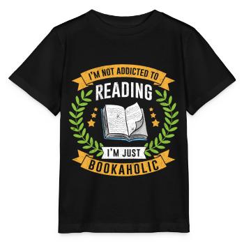 Buch - Stanley/Stella Kinder T-Shirt MINI CREATOR  - Schwarz - Vorne - Mikhail (115cm)