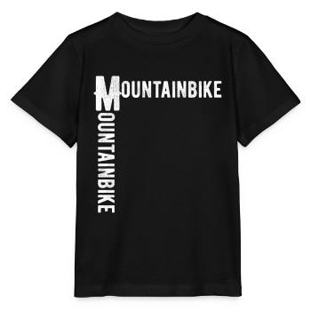 vélo de montagne - T-shirt bio MINI CREATOR Stanley/Stella Enfant - noir - Devant - Mikhail (115cm)