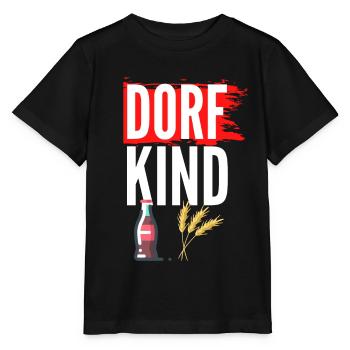 Dorfkind - Cola Korn - Stanley/Stella Kinder T-Shirt MINI CREATOR  - Schwarz - Vorne - Mikhail (115cm)