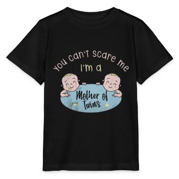 Zwillinge - Stanley/Stella Kinder T-Shirt MINI CREATOR  - Schwarz - Vorne - Mikhail (115cm)