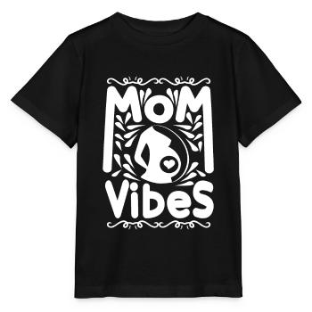 Pregnancy Pregnancy Geschnek mother - Stanley/Stella MINI CREATOR Kids’ T-Shirt - black - Front - Mikhail (115cm)
