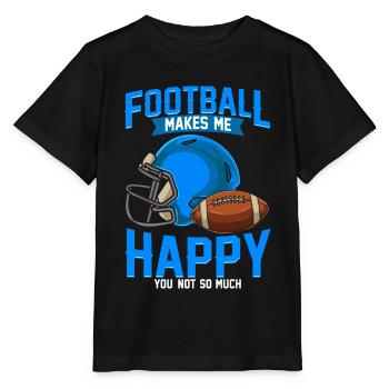 Football américain - T-shirt bio MINI CREATOR Stanley/Stella Enfant - noir - Devant - Mikhail (115cm)