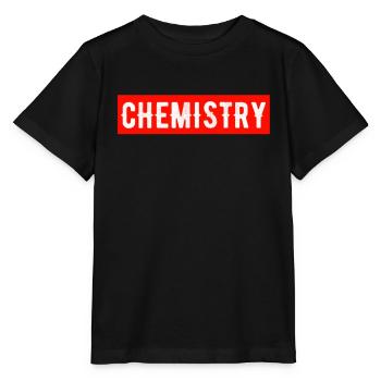 chemistry - Stanley/Stella MINI CREATOR Kids’ T-Shirt - black - Front - Mikhail (115cm)