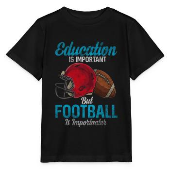 Football américain - T-shirt bio MINI CREATOR Stanley/Stella Enfant - noir - Devant - Mikhail (115cm)