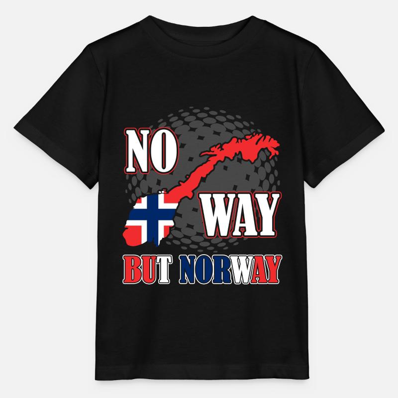 Norway Scandinavia Oslo gift - Stanley/Stella MINI CREATOR Kids’ T-Shirt - black