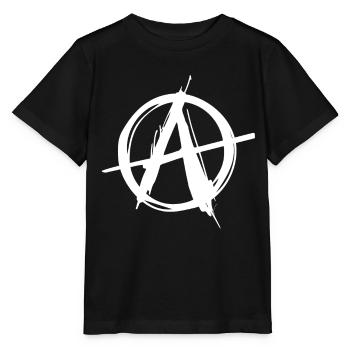 symbole ancap - T-shirt bio MINI CREATOR Stanley/Stella Enfant - noir - Devant - Mikhail (115cm)
