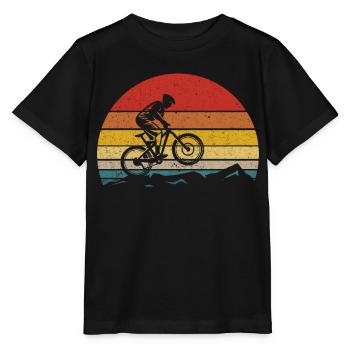 Biking Cycling Biker Poison - T-shirt bio MINI CREATOR Stanley/Stella Enfant - noir - Devant - Mikhail (115cm)