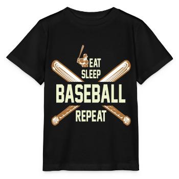 Baseball - Stanley/Stella Kinder T-Shirt MINI CREATOR  - Schwarz - Vorne - Mikhail (115cm)