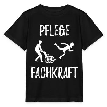 Altenpfleger - Pflege - Stanley/Stella Kinder T-Shirt MINI CREATOR  - Schwarz - Vorne - Mikhail (115cm)