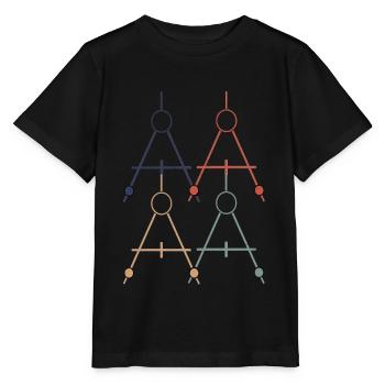 architecte - T-shirt bio MINI CREATOR Stanley/Stella Enfant - noir - Devant - Mikhail (115cm)