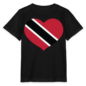 HEART TRINIDAD AND TOBAGO - Stanley/Stella Kinder T-Shirt MINI CREATOR  - Schwarz - Vorne - Mikhail (115cm)