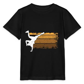 Breakdance kids - Stanley/Stella MINI CREATOR Kids’ T-Shirt - black - Front - Mikhail (115cm)