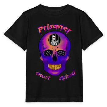 Prisonnier dans mon propre esprit - T-shirt bio MINI CREATOR Stanley/Stella Enfant - noir - Devant - Mikhail (115cm)