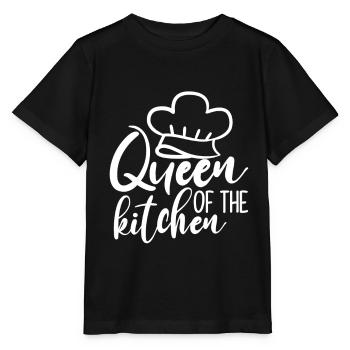 Kitchen Queen - Stanley/Stella MINI CREATOR Kids’ T-Shirt - black - Front - Mikhail (115cm)