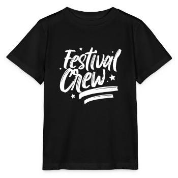 Festival team festival goers team festivals - Stanley/Stella MINI CREATOR Kids’ T-Shirt - black - Front - Mikhail (115cm)