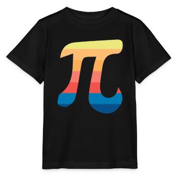 pi circle number - Stanley/Stella MINI CREATOR Kids’ T-Shirt - black - Front - Mikhail (115cm)