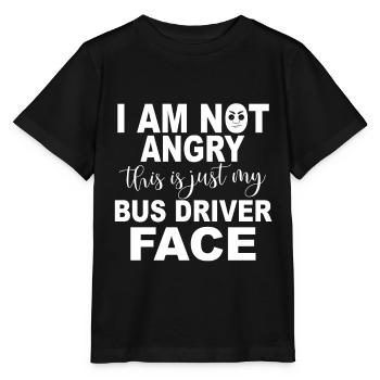 Bus driver Bus driver Gifts Bus driver accessories - Stanley/Stella MINI CREATOR Kids’ T-Shirt - black - Front - Mikhail (115cm)