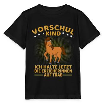 Vorschulkind Vorschule - Stanley/Stella Kinder T-Shirt MINI CREATOR  - Schwarz - Vorne - Mikhail (115cm)