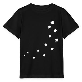 Étoiles étoiles - T-shirt bio MINI CREATOR Stanley/Stella Enfant - noir - Devant - Mikhail (115cm)