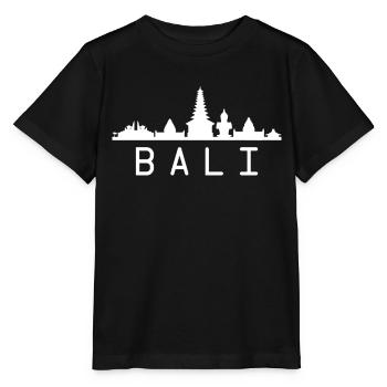 Bali Asien Insel Indonesien Skyline - Stanley/Stella Kinder T-Shirt MINI CREATOR  - Schwarz - Vorne - Mikhail (115cm)