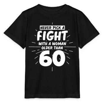 Frauen Geschenk 60. Geburtstag 60 Jahre Lustig - Stanley/Stella Kinder T-Shirt MINI CREATOR  - Schwarz - Vorne - Mikhail (115cm)