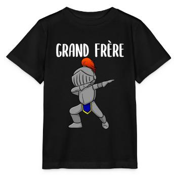 Grande Frère - Stanley/Stella Kinder T-Shirt MINI CREATOR  - Schwarz - Vorne - Mikhail (115cm)