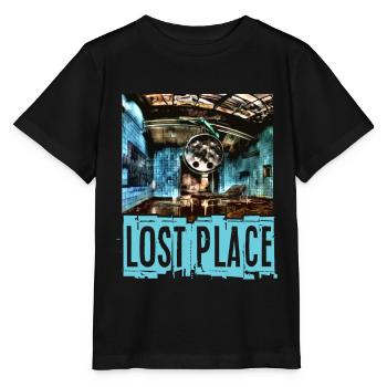 Lost Places Cadeau Urban Exploration Urbex - T-shirt bio MINI CREATOR Stanley/Stella Enfant - noir - Devant - Mikhail (115cm)