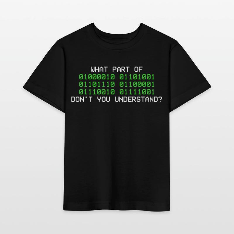 Binary code programmer informatics binary Stanley/Stella MINI CREATOR Kids’ T-Shirt