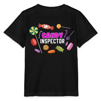 Bonbons - T-shirt bio MINI CREATOR Stanley/Stella Enfant - noir - Devant - Mikhail (115cm)