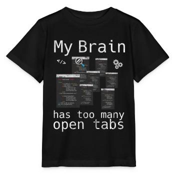 programmeur - T-shirt bio MINI CREATOR Stanley/Stella Enfant - noir - Devant - Mikhail (115cm)