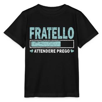 Presto Fratello - T-shirt bio MINI CREATOR Stanley/Stella Enfant - noir - Devant - Mikhail (115cm)