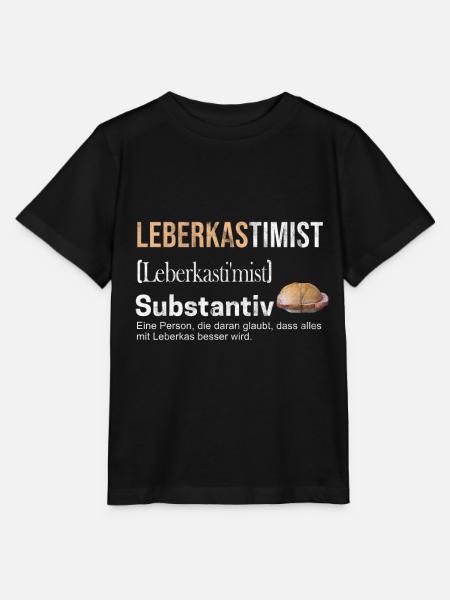 Leberkas - Stanley/Stella Kinder T-Shirt MINI CREATOR - Schwarz