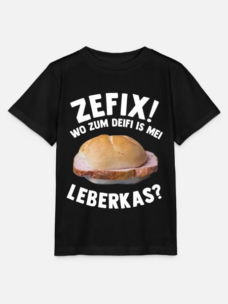 Leberkas Bayern leberkäse bayrisch fleischkäse - Stanley/Stella Kinder T-Shirt MINI CREATOR - Schwarz