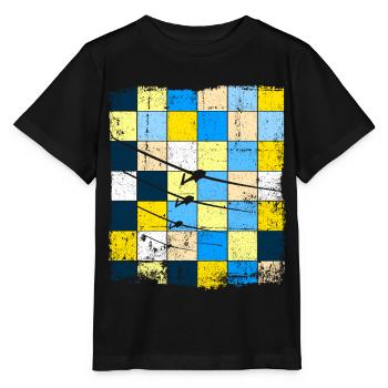Planeur pilote planeur planeur volant - T-shirt bio MINI CREATOR Stanley/Stella Enfant - noir - Devant - Mikhail (115cm)
