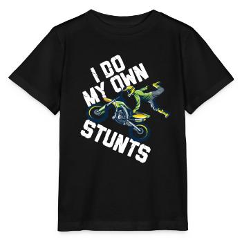 Motocross motocross kids motocross machine - Stanley/Stella MINI CREATOR Kids’ T-Shirt - black - Front - Mikhail (115cm)