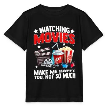 Film - T-shirt bio MINI CREATOR Stanley/Stella Enfant - noir - Devant - Mikhail (115cm)