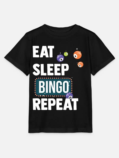 Bingo - Stanley/Stella Kinder T-Shirt MINI CREATOR - Schwarz