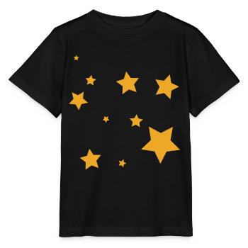 Star stars - Stanley/Stella MINI CREATOR Kids’ T-Shirt - black - Front - Mikhail (115cm)