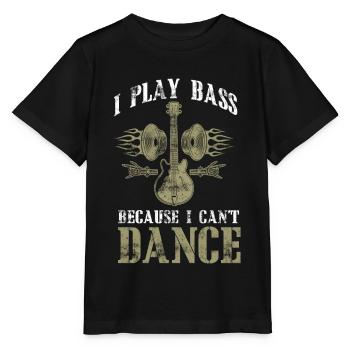 Bassiste bassiste bassiste bassiste - T-shirt bio MINI CREATOR Stanley/Stella Enfant - noir - Devant - Mikhail (115cm)